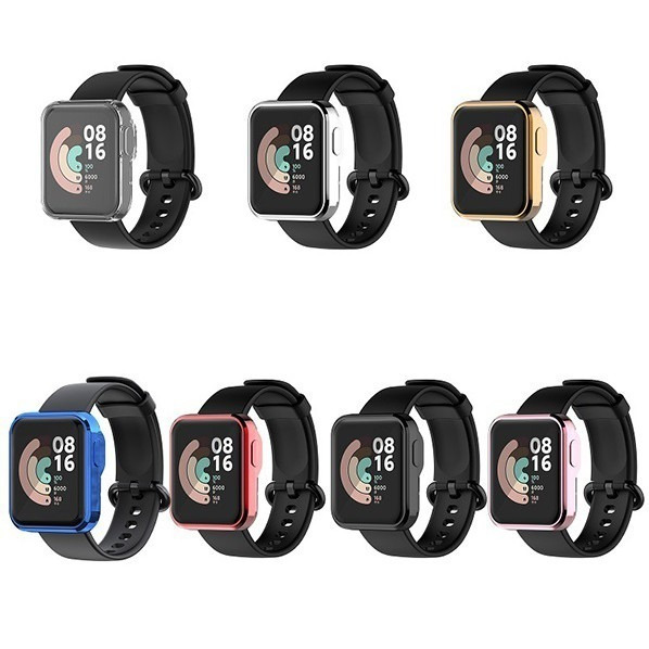 《小米手錶超值版 全包電鍍保護殼》lite 手錶殼 錶殼 軟殼 保護套【飛兒】-細節圖7