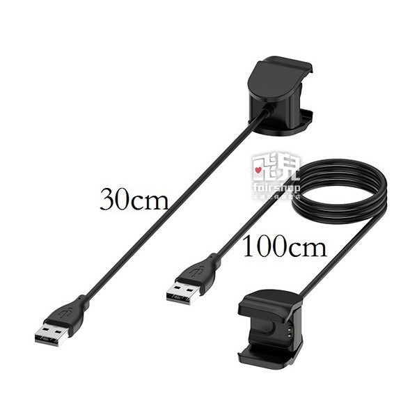 小米手環 4代 充電夾 1米 / 30cm 智能手環 USB 充電線 手錶充電器 傳輸線 米粒充電 MI【飛兒】-細節圖2