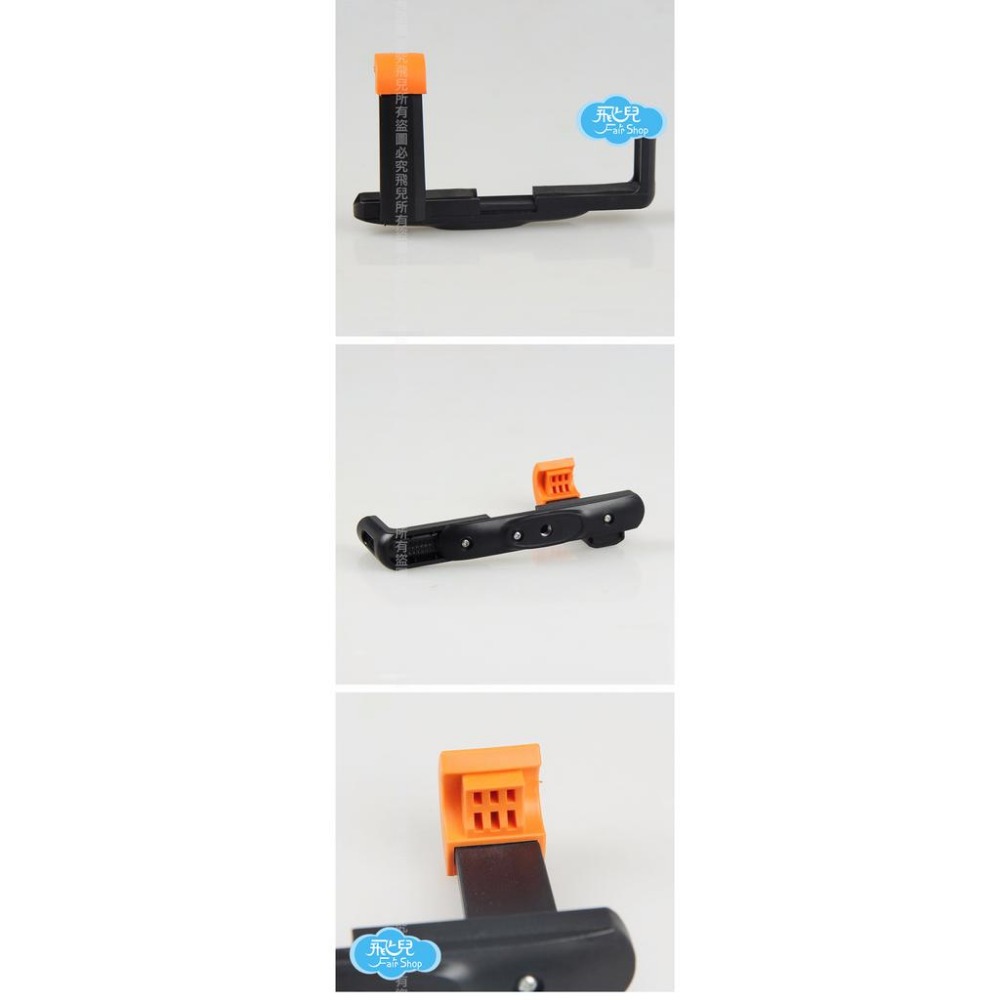 外出旅遊必備！ L型通用 自拍 多功能夾子 自拍桿 手機夾 自拍棒 自拍神器 iPhone 6s Note 4【飛兒】-細節圖3