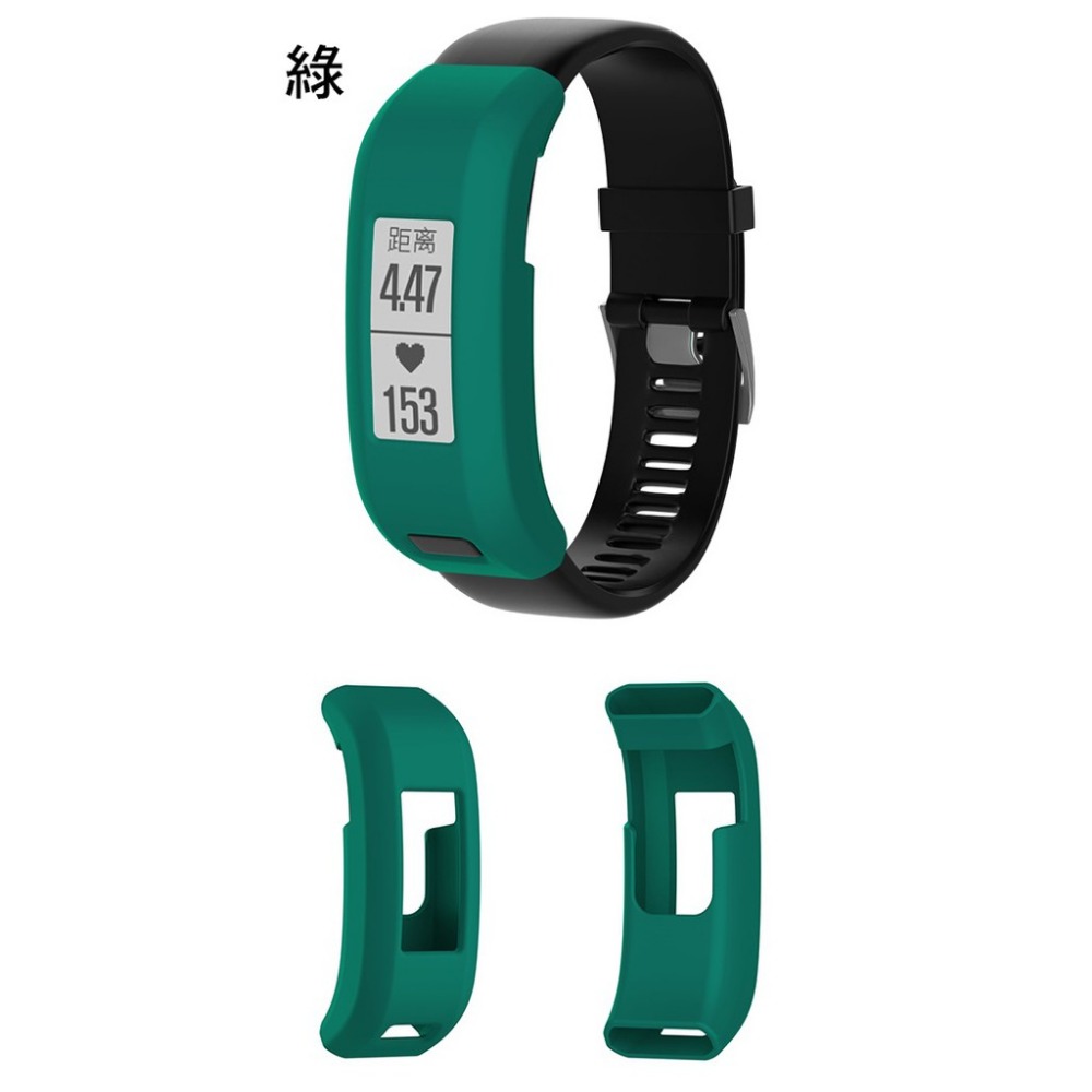 時尚簡約！Garmin Vivosmart HR 手錶 矽膠 軟錶殼 替換 軟殼 錶殼 30 17-44【飛兒】 17--細節圖3