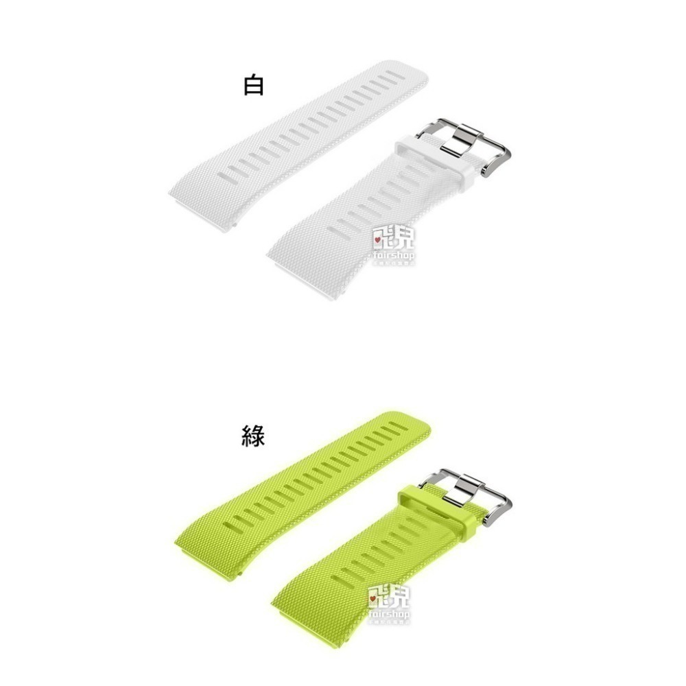 時尚耐用！Garmin Vivoactive HR 矽膠錶帶 錶帶 腕帶 替換錶帶【飛兒】17-56-細節圖2