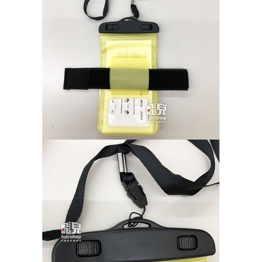 【飛兒】防水袋 運動臂帶 頸掛式兩用 5.5吋 iPhone X / 7 /8 臂袋 戶外運動 跑步 防水臂帶 005-細節圖3