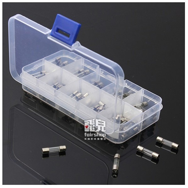 汽車保險管 5x20mm 100個 保險絲插管 車用保險管 機車 摩托車 保險絲 保險管【飛兒】 11-3-34-細節圖4