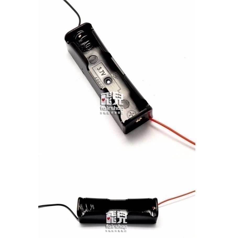 《18650 帶線電池盒 1節/2節/3節/4節/2節帶蓋子》3.7V 鋰電池 帶線 串聯充電 充電座 電池座【飛兒】-細節圖4