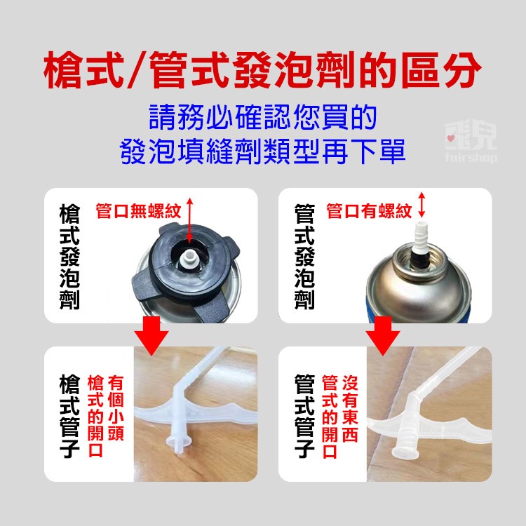 《發泡填縫劑 專用管子 5根入 槍式專用管子》拋棄式管子 塑膠管子 填縫劑管 延長管 發泡劑管 泡沫管 一次性管 【飛兒-細節圖2