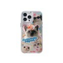 《iPhone15手機保護殼 韓風花朵笑臉+貝果貓狗》適用iPhone15全機型 電鍍鏡面【飛兒】-規格圖8
