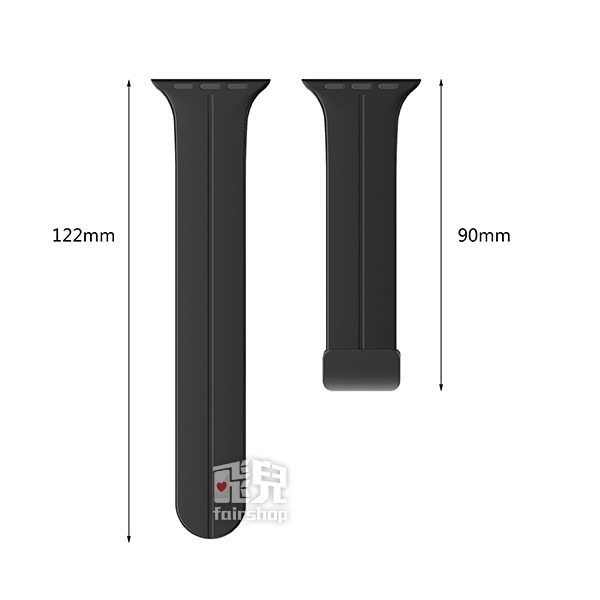 《Apple watch9矽膠錶帶 磁吸銀扣》38/40/41mm/42/44/45/49mm 替換錶帶【飛兒】Z30-細節圖6