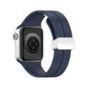 《Apple watch9矽膠錶帶 磁吸銀扣》38/40/41mm/42/44/45/49mm 替換錶帶【飛兒】Z30-規格圖6