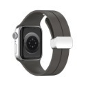 《Apple watch9矽膠錶帶 磁吸銀扣》38/40/41mm/42/44/45/49mm 替換錶帶【飛兒】Z30-規格圖6