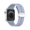 《Apple watch9矽膠錶帶 磁吸銀扣》38/40/41mm/42/44/45/49mm 替換錶帶【飛兒】Z30-規格圖6