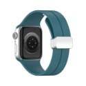 《Apple watch9矽膠錶帶 磁吸銀扣》38/40/41mm/42/44/45/49mm 替換錶帶【飛兒】Z30-規格圖6