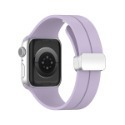 《Apple watch9矽膠錶帶 磁吸銀扣》38/40/41mm/42/44/45/49mm 替換錶帶【飛兒】Z30-規格圖6