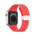 《Apple watch9矽膠錶帶 磁吸銀扣》38/40/41mm/42/44/45/49mm 替換錶帶【飛兒】Z30-規格圖6