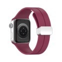 《Apple watch9矽膠錶帶 磁吸銀扣》38/40/41mm/42/44/45/49mm 替換錶帶【飛兒】Z30-規格圖6