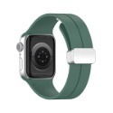 《Apple watch9矽膠錶帶 磁吸銀扣》38/40/41mm/42/44/45/49mm 替換錶帶【飛兒】Z30-規格圖6