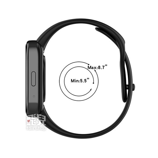 出清特價 紅米《redmi watch 3 Active 矽膠錶帶》 紅米手錶3青春版 小米 替換錶帶【飛兒】17-35-細節圖4