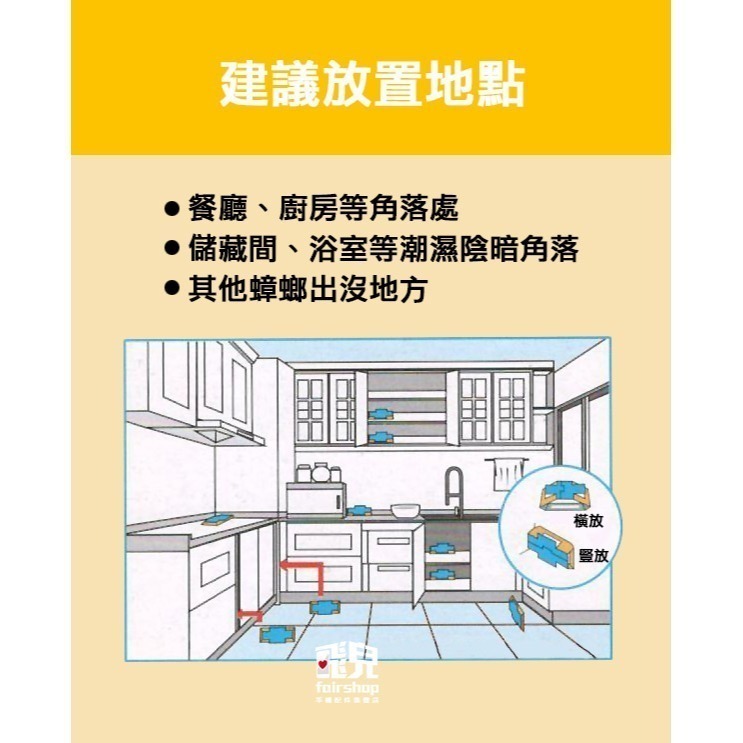 明星款！降價！《五先生 強力黏蟑螂屋 10張 》黏蟑貼 蟑螂屋 黏蟑板 蟑螂貼 蟑螂捕捉器 蟑螂工具【飛兒】4-5-23-細節圖7