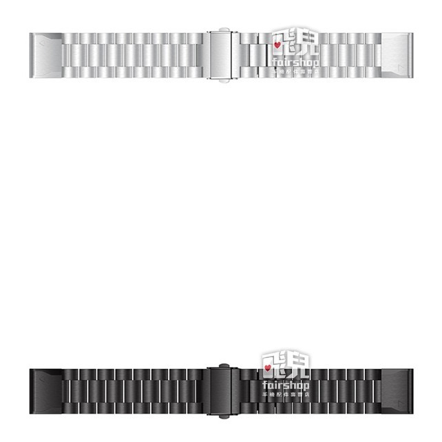 降價出清！Garmin 金屬快拆錶帶 三珠款 fenix 5/6/forerunner 935/945/MARQ【飛兒】-細節圖5