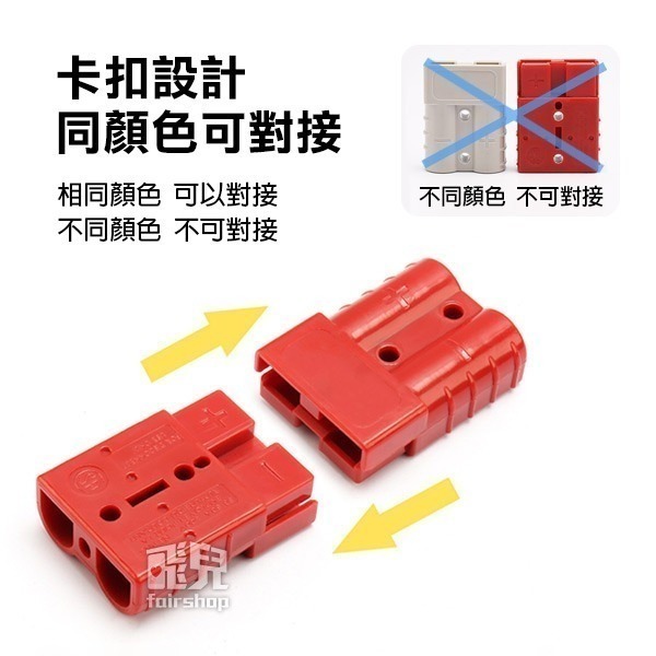 《350A安德森連接器/接頭 含端子》連接器 UPS 電動車 太陽能插座 插頭【飛兒】19-3-32-細節圖7