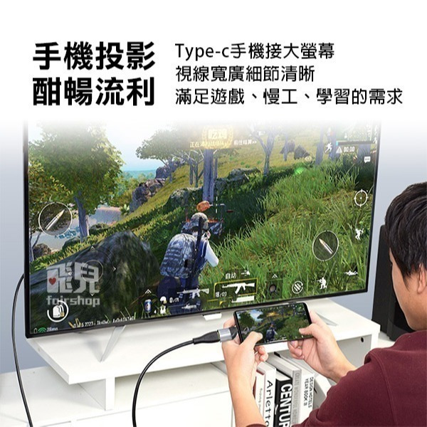 《Type-c公轉接頭》轉HDTV／DP／MDP／VGA／RJ145 影音接頭 4K 8K 高解析度【飛兒】Z43-細節圖9