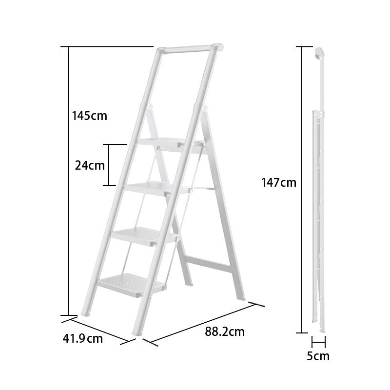 F4【白色】四步梯