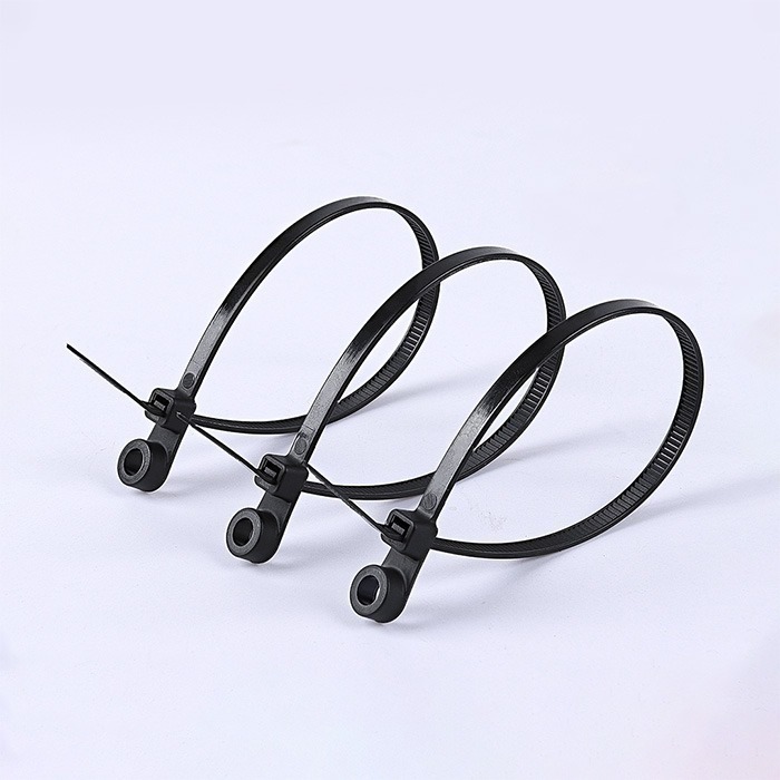 多規格《螺絲孔束帶 250條／100條》尼龍束帶 鎖式紮線帶 固定鎖式束帶 萬用束線帶 塑膠束帶 束線帶【飛兒】13-2-規格圖7