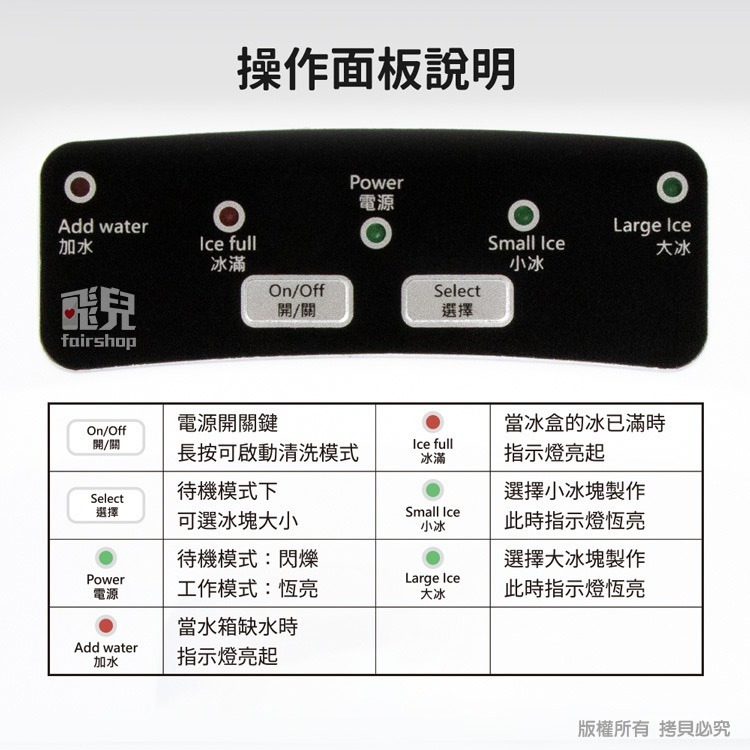 《急速便攜式製冰機》OO-N23X2 戶外/居家/露營 冰塊機 小型製冰機 快速製冰 冰塊(A)【飛兒】-細節圖8