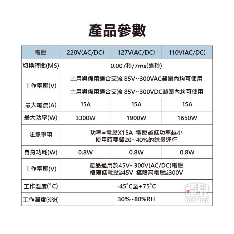 《10A/16A 110V-220V交流雙電源自動切換器》ATS UPS 停電自動切換 電源切換【飛兒】18-1-7-細節圖3