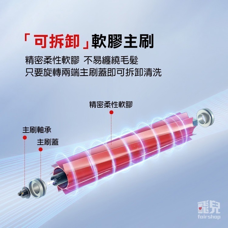 《石頭掃地機配件Qrevo Master》主刷／主刷罩／塵盒／拖布支架／清潔液／除菌模塊／水槽濾網／清洗盤【飛兒】-細節圖3