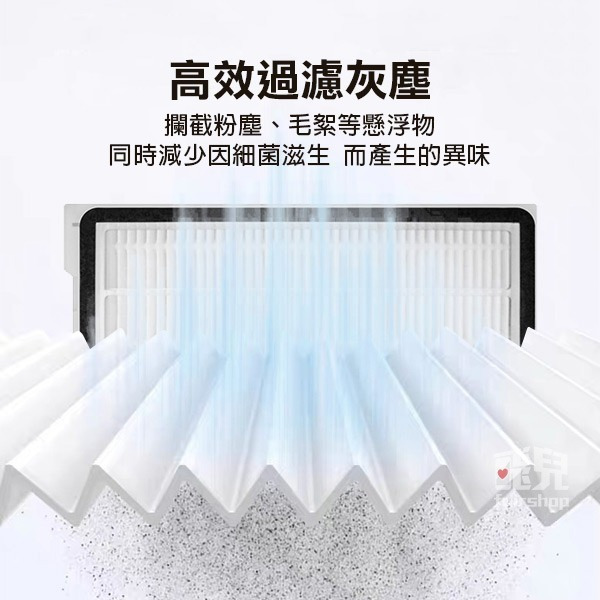 《石頭掃地機配件 Qrevo》主刷／主刷罩／塵盒／拖布支架／清潔液／濾網／集塵袋／拖布／邊刷【飛兒】-細節圖5