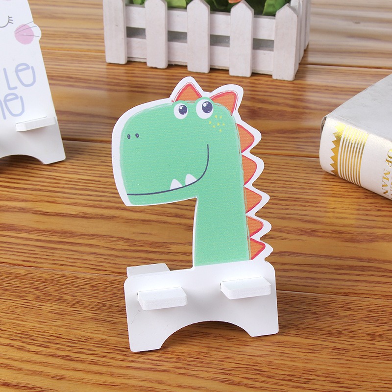 《木質卡通動物支架》手機/平板通用 可拆卸 穩固不倒 穩固不倒 手機支架 桌面支架 懶人支架【飛兒】19-1、19-2-規格圖8