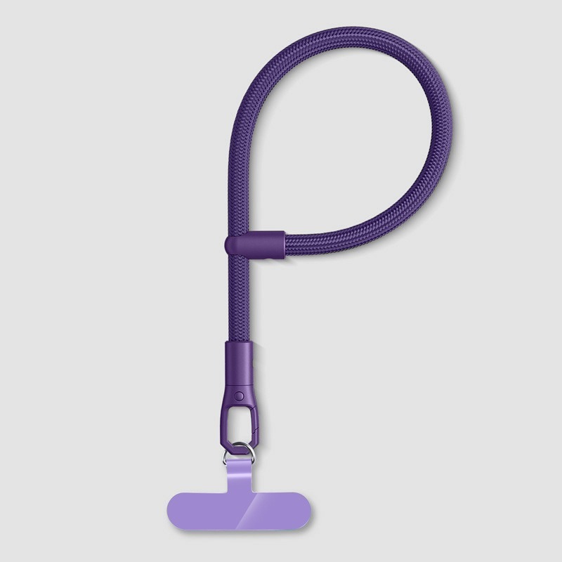 【暗紫色】手繩P字款 7mm加粗