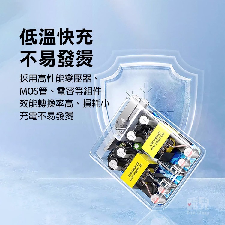 《綠聯充電頭 雙孔Type-C 40W》CD243 PD20W+20W 快充頭 豆腐頭 充電頭 手機充電【飛兒】Z28-細節圖4