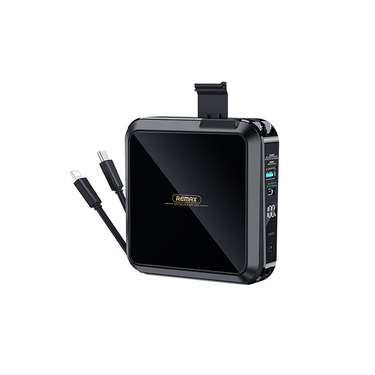 《Remax 22.5W自帶線插頭行動電源》15000mAh RPP-276 快充 Type-C 8Pin USB【飛兒-規格圖9