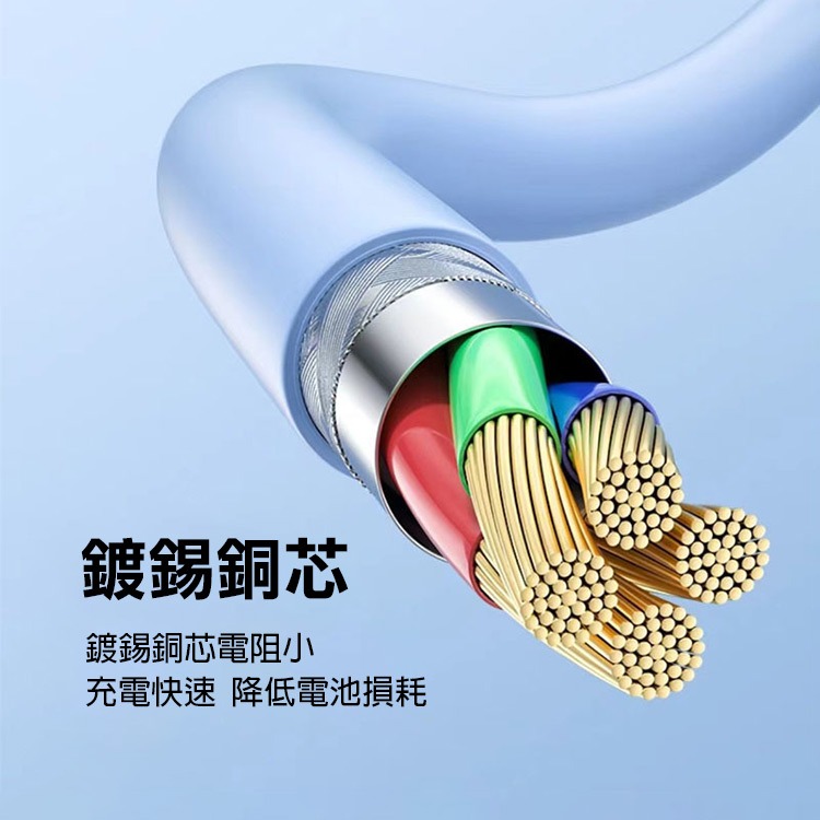 《PSNY 矽膠充電線120W Type-C to C》數據線 傳輸線 液態矽膠線材 不易打結【飛兒】Z20-細節圖4