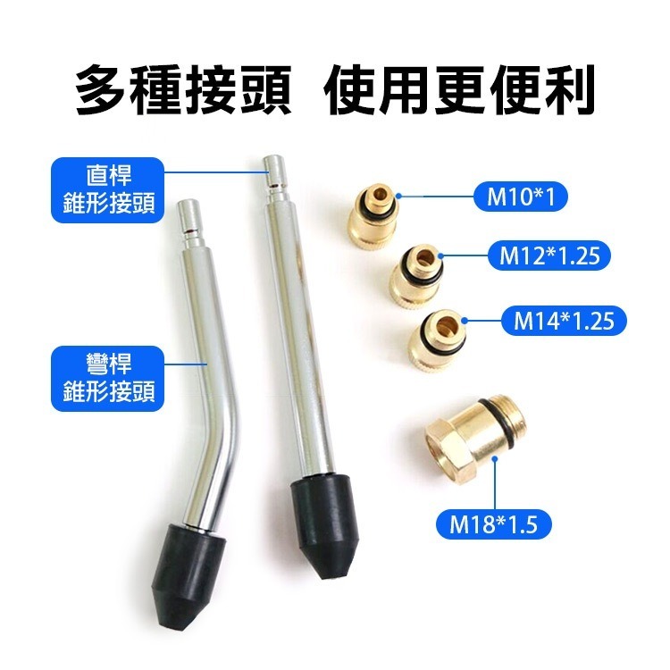 《汽車缸壓表》汽壓錶 汽缸表 汽壓表 壓力錶 氣缸壓力檢測工具 汽車摩托車檢修工具 多種接頭 發動機測表【飛兒】20-4-細節圖6