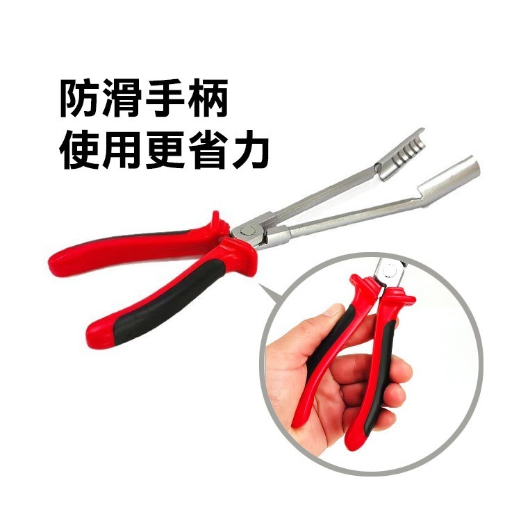 《火星塞鉗》套筒式壓線鉗 高壓線夾 拆卸鉗 汽車維修工具 加長鉗子 火星塞拔線鉗 分缸 分電線鉗【飛兒】24-8-5-細節圖5