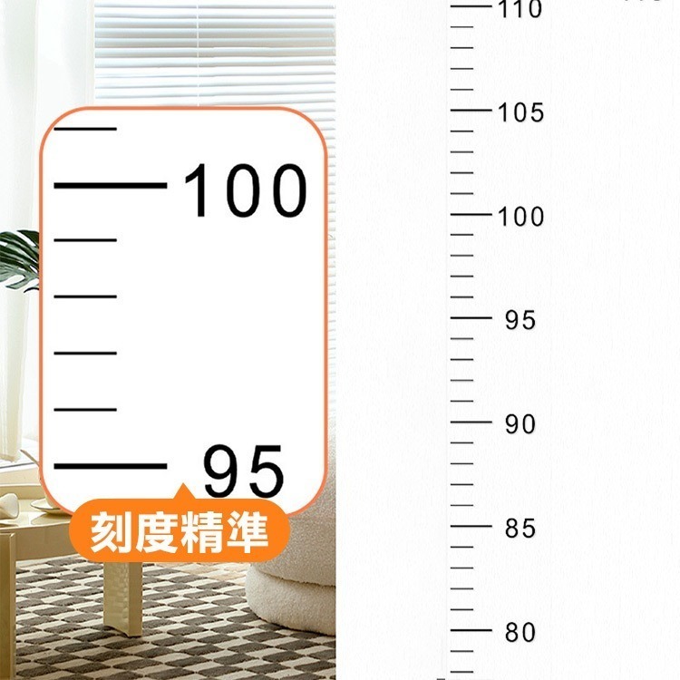 《身高透明貼紙》0~200cm 兒童量身高貼 身高測量貼 牆貼測量尺 精準測量 身高貼紙 身高尺【飛兒】24-1-5-細節圖3
