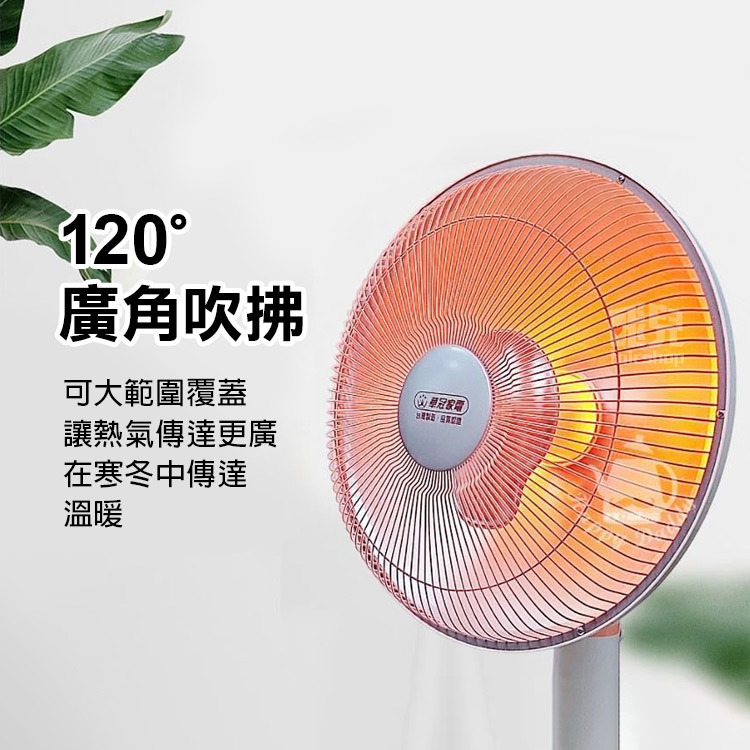 【飛兒】蝦幣10倍送《台灣華冠電暖器 14吋 CT-1431》定時碳素燈 電暖爐-細節圖8