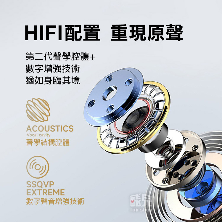 《Type-C 有線耳掛式耳機》有線耳機 不入耳 線控式耳機 高清通話 HIFI ENC降噪 立體環繞【飛兒】X01-細節圖3