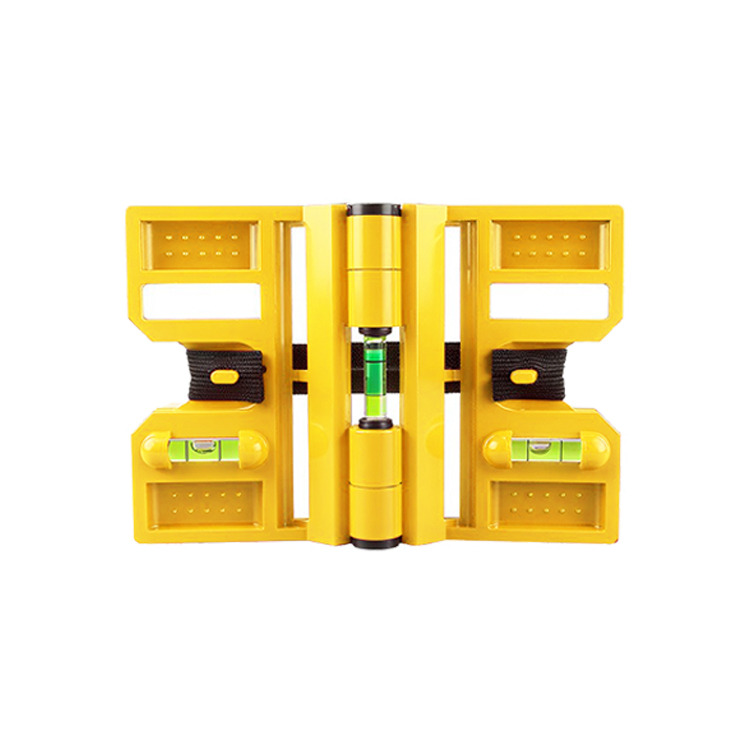 《可折疊磁吸立柱水平儀》垂直定位水平尺 折疊水平尺 施工工具 泥作工具 配管用水平器 木工 裝修 建築 彈性束帶【飛兒】-規格圖7