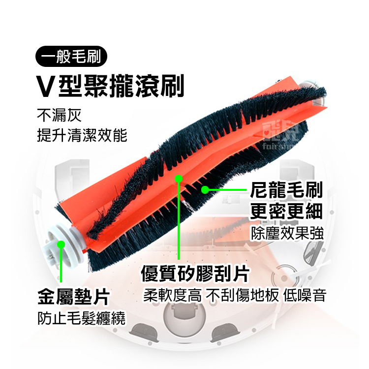 《小米掃拖機器人5／5 Pro 配件》割毛刷／清潔劑 掃地機器人 解放雙手 掃地 拖地 AI【飛兒】-細節圖3