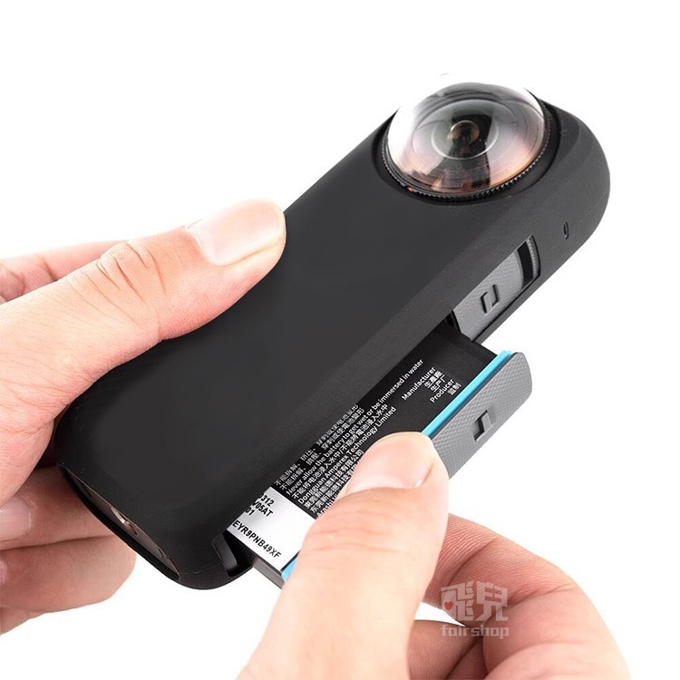 《Insta360 X4／X5 矽膠保護套含鏡頭罩》運動相機防護套 矽膠套 鏡頭保護蓋 保護殼 防刮 防摔 防塵【飛兒】-細節圖6