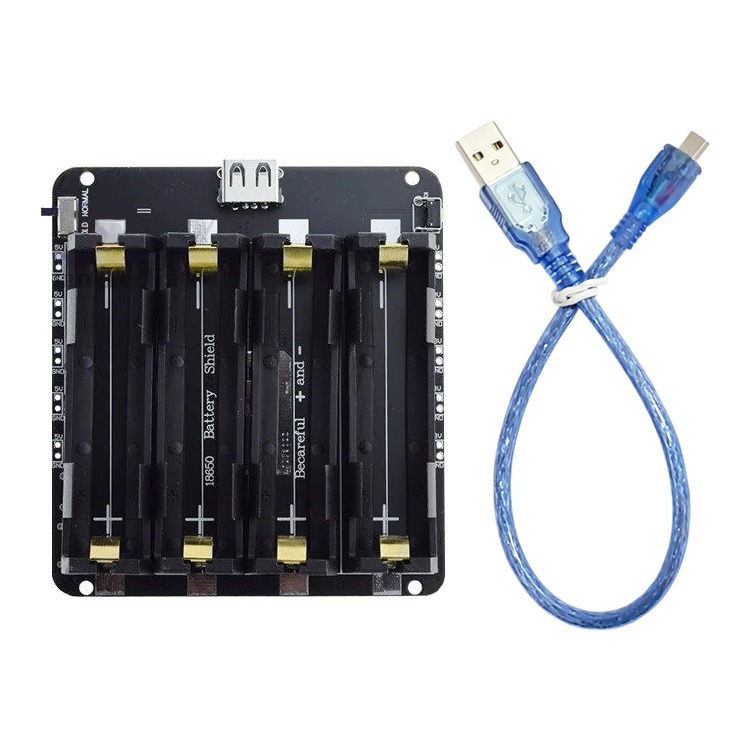 《18650 帶線直充電池盒(並聯)》1/2/4節 DIY行動電源模組 USB輸出 5V 2A輸出 電池組裝【飛兒】-規格圖8