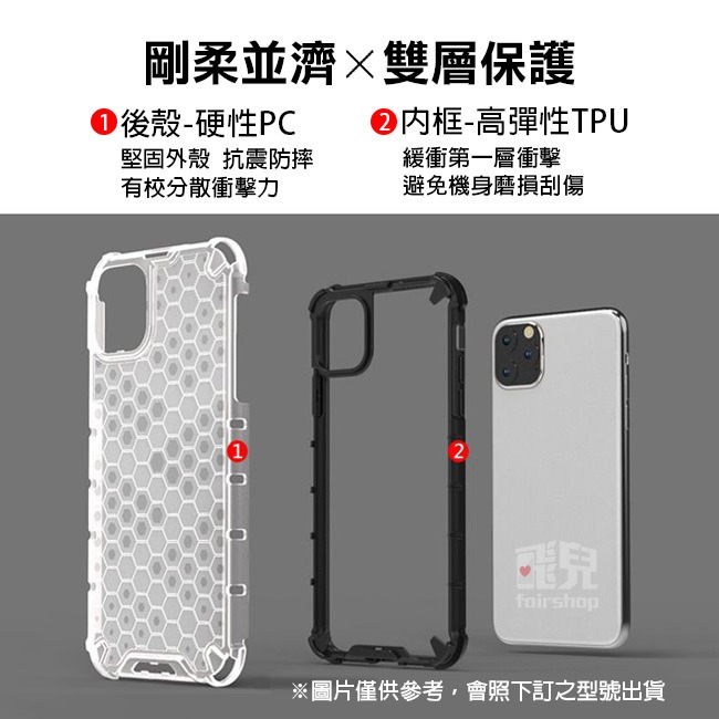 《iPHONE 17／17 Air／17 Pro／17 Pro Max 蜂巢防摔殼》手機殼 保護殼【飛兒】-細節圖4