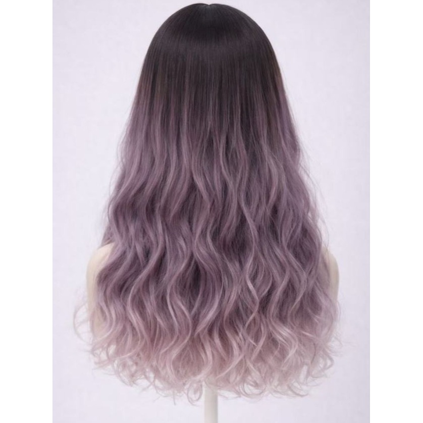 0009號 漸變雙層紫 直播商品 專屬 12月10日 整頂假髮-細節圖3