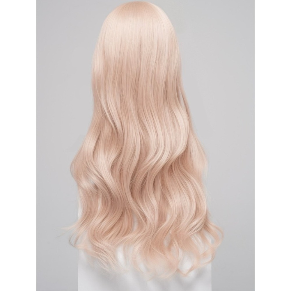 lady wig 薇歌夫人 霧粉色假髮 大波浪長捲假髮 氣質假髮 假髮女 長捲假髮 氣質假髮-細節圖3