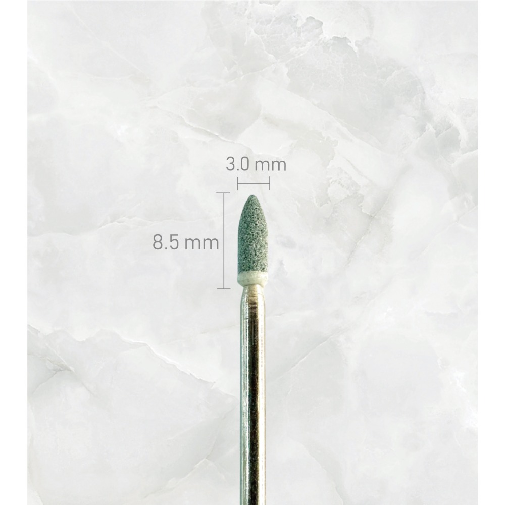 伊凱兒ECARE 白車石／粉車石／綠車石 拋光 打磨 保養 美甲磨頭-規格圖1