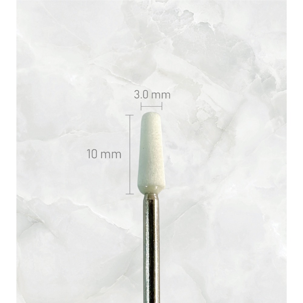 伊凱兒ECARE 白車石／粉車石／綠車石 拋光 打磨 保養 美甲磨頭-規格圖1