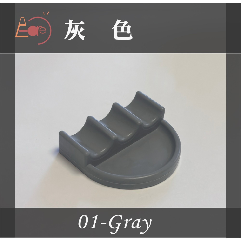 伊凱兒．新品(美甲筆筆架)矽膠材質 穩固厚實 多功能 可洗筆 調色 美甲材料 美甲工具-規格圖1